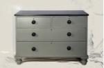 Picture of Large Antique Victorian 4 Drawer Chest