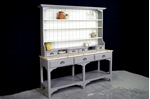 Picture of Large Rustic Pine Pot Board Dresser with 6 legs