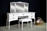 Picture of Stag Dressing Table and Stool in Blackened
