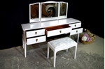 Picture of Stag Dressing Table and Stool in Blackened