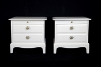 Picture of Pair of Stag Bedside Tables in Ammonite