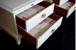 Picture of Pair of Stag Bedside Tables in Ammonite