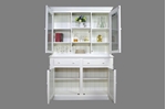 Picture of Bespoke Pine Display Dresser in Pointing