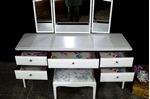 Picture of Stag Dressing Table and Stool - Oriental Lanterns