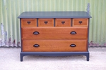 Picture of Industrial Themed Stag Six Drawer Chest