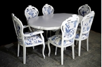 Picture of French Style Dining Set -Laura Ashley Upholstery