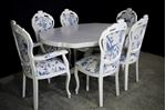 Picture of French Style Dining Set -Laura Ashley Upholstery