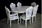 Picture of French Style Dining Set -Laura Ashley Upholstery