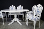 Picture of French Style Dining Set -Laura Ashley Upholstery