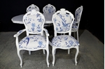 Picture of French Style Dining Set -Laura Ashley Upholstery