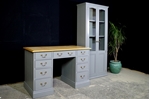Picture of Tall Pine Display Cabinet / Bookcase
