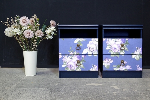 Picture of Pair of Vintage Avalon Bedside Drawers
