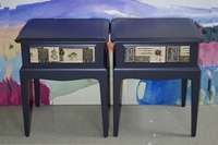 Picture of Pair of Stag Bedside Tables - Rossi Music