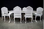 Picture of Giant Hooker Vintage Extending Table with 8 French Style Bergere Chairs