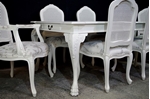 Picture of Giant Hooker Vintage Extending Table with 8 French Style Bergere Chairs