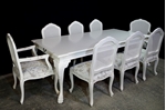Picture of Giant Hooker Vintage Extending Table with 8 French Style Bergere Chairs