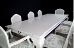 Picture of Giant Hooker Vintage Extending Table with 8 French Style Bergere Chairs