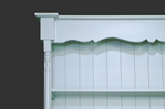Picture of Bespoke Pine Dresser with tall shelf top