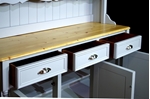 Picture of Bespoke Pine Dresser with tall shelf top