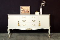 Picture of Vintage Gold and Feather Sideboard