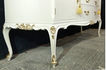 Picture of Vintage Gold and Feather Sideboard