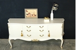 Picture of Vintage Gold and Feather Sideboard