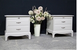 Picture of Pair of Stag Bedside Tables in Spell Gray