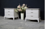 Picture of Pair of Stag Bedside Tables in Spell Gray