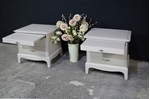 Picture of Pair of Stag Bedside Tables in Spell Gray