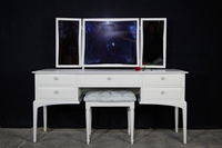 Picture of Stag Dressing Table with Stool in Pointing