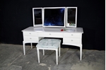 Picture of Stag Dressing Table with Stool in Pointing