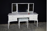 Picture of Stag Dressing Table with Stool in Pointing