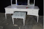 Picture of Stag Dressing Table with Stool in Pointing
