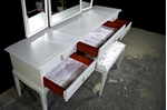 Picture of Stag Dressing Table with Stool in Pavilion Gray