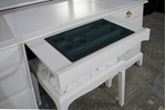 Picture of Stag Minstrel Double Pedestal Dressing Table and Stool