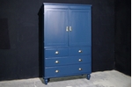 Picture of Antique Linen Press in Hague Blue