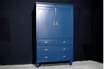 Picture of Antique Linen Press in Hague Blue