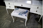Picture of Stag Minstrel Dressing Table with Stool in Ammonite