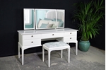 Picture of Stag Minstrel Dressing Table with Stool in Pointing