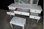 Picture of Stag Minstrel Dressing Table with Stool in Pointing