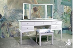 Picture of Stag Minstrel Dressing Table with New Stool in Ammonite