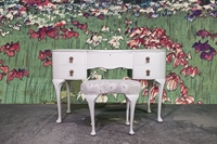 Picture of Vintage French Style Dressing Table with Stool
