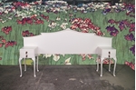 Picture of Vintage Double Headboard with Bedside Tables