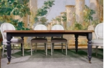 Picture of Antique Victorian Extending Wind Out Table and 6 Balloon Back Chairs