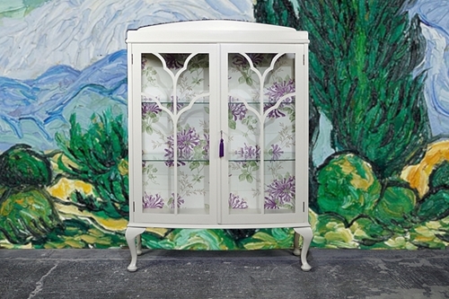 Picture of Vintage Two Door Glass Display Cabinet