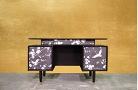 Picture of 1950s G Plan Tola Dressing Table/Sideboard - Cranes and Blossom