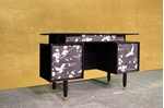 Picture of 1950s G Plan Tola Dressing Table/Sideboard - Cranes and Blossom
