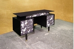 Picture of 1950s G Plan Tola Dressing Table/Sideboard - Cranes and Blossom