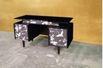 Picture of 1950s G Plan Tola Dressing Table/Sideboard - Cranes and Blossom