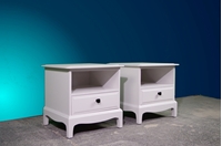 Picture of Pair of Stag Minstrel Single Drawer Bedside Tables